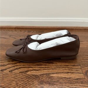 SCHUTZ Arissa Brown Flats | Size 6 | NIB
